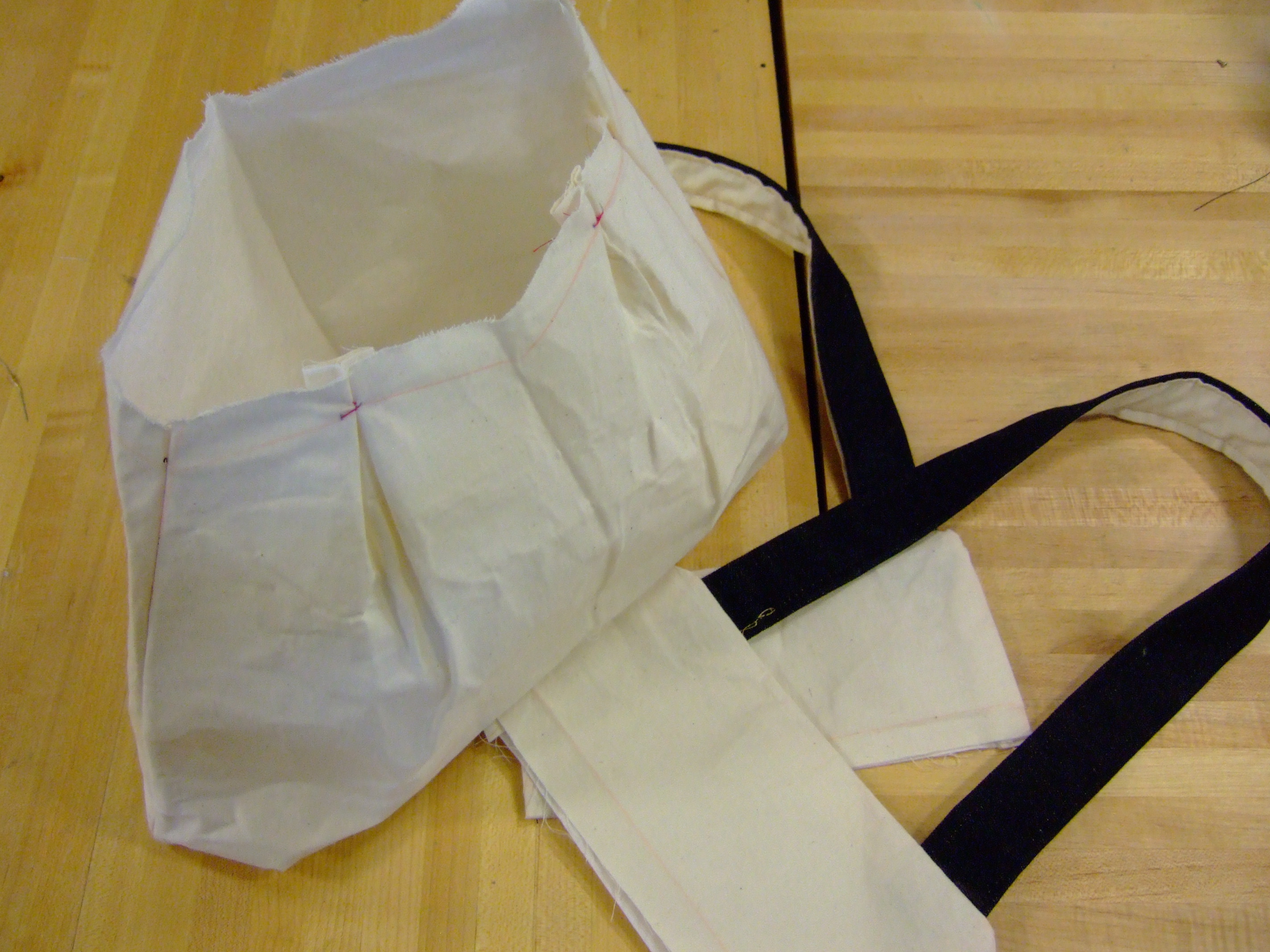 Bag prototype following modified pattern
